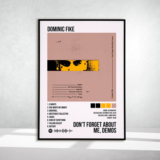 Don't Forget About Me, Demos