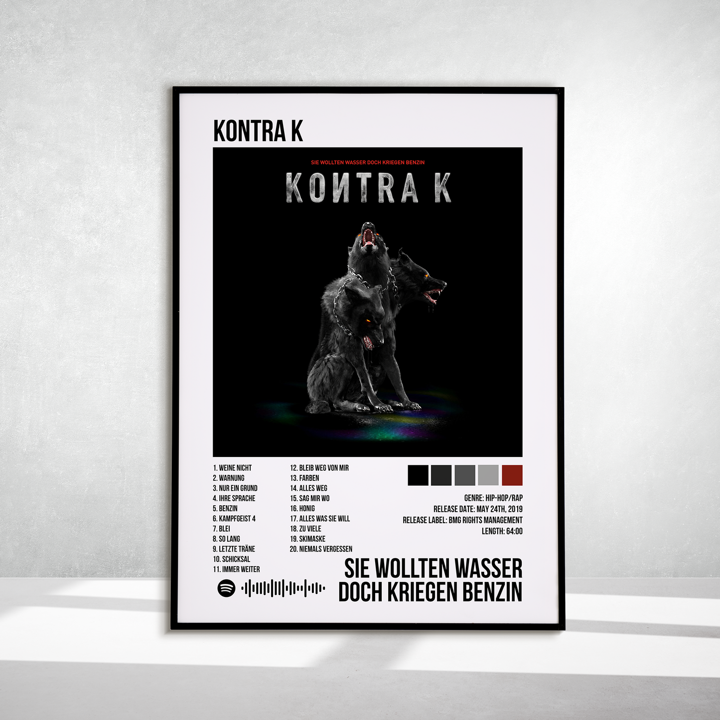 Sie wollten Wasser doch kriegen Benzin