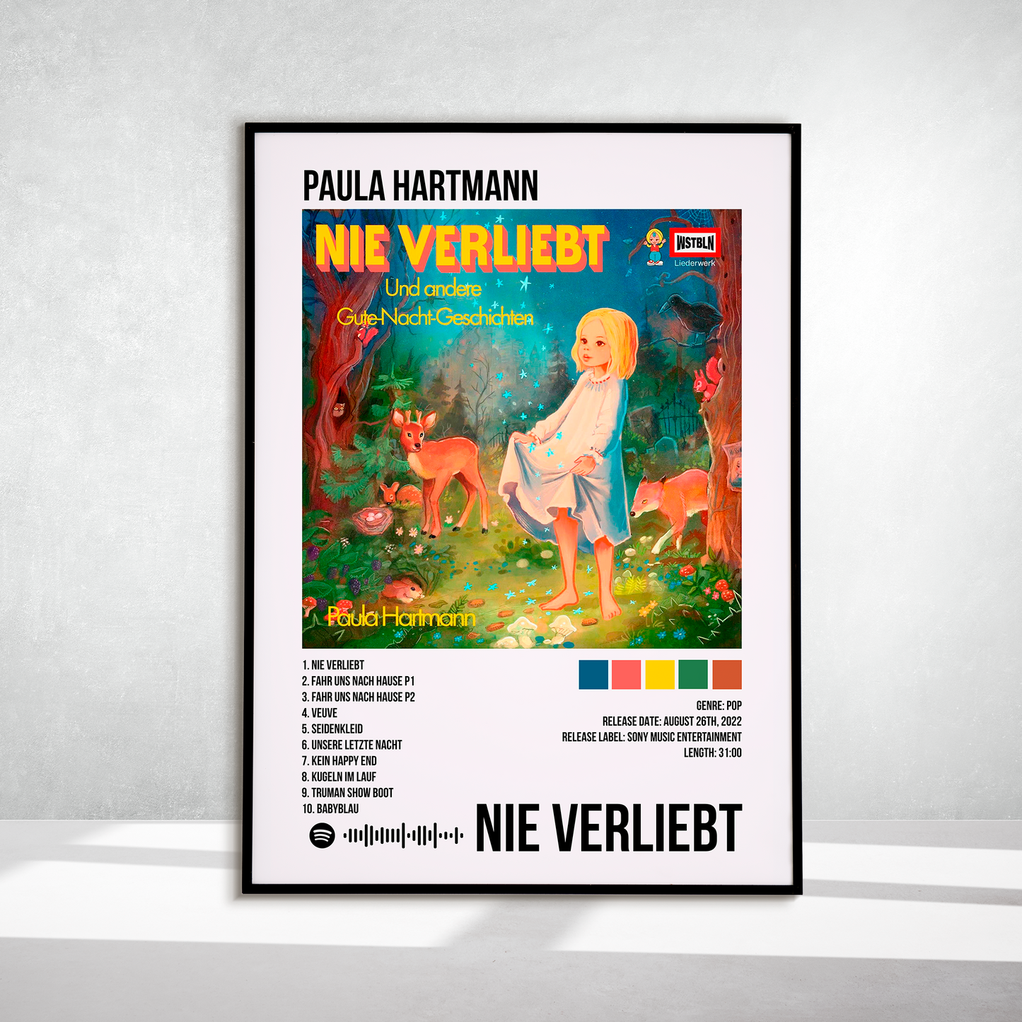 Nie verliebt